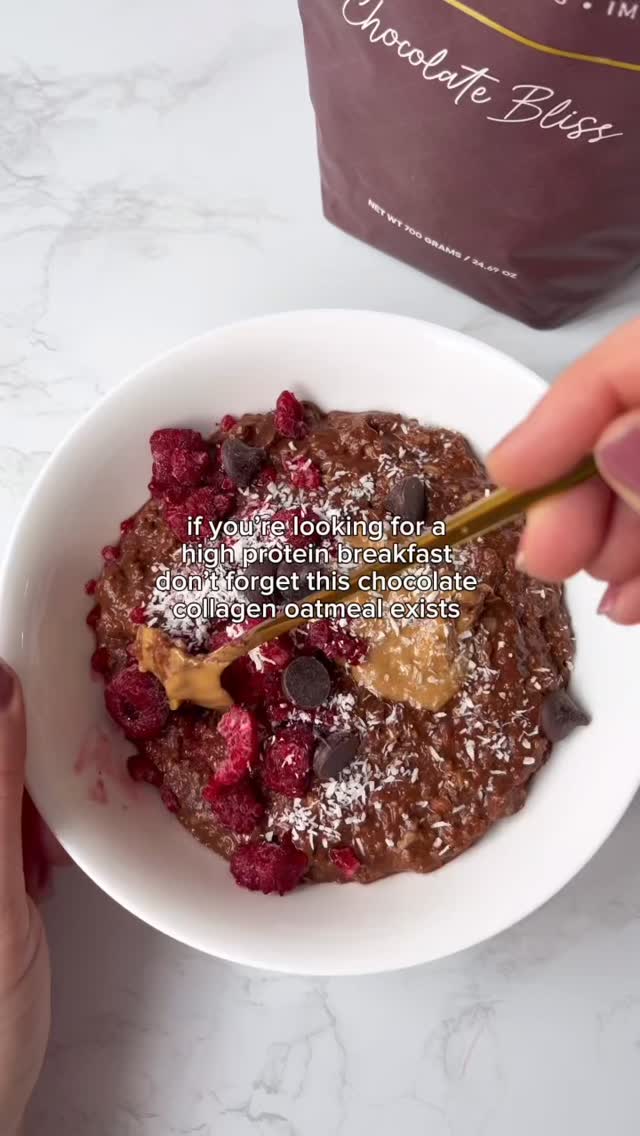 Chocolate Collagen Oatmeal