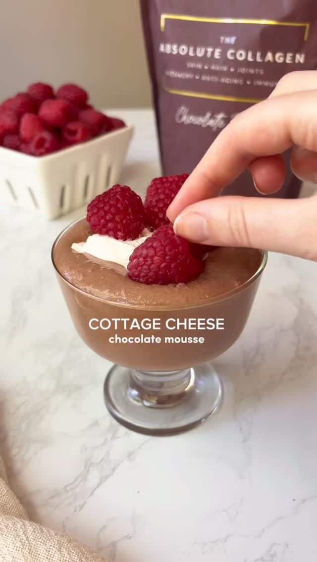 Cottage Cheese Chocolate Mousse