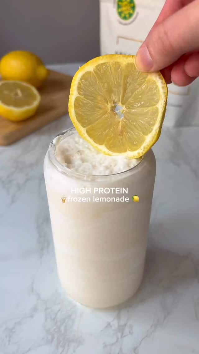 Creamy Frozen Lemonade