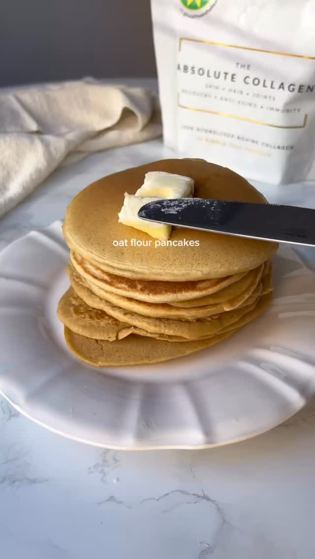 Oat Flour Pancakes